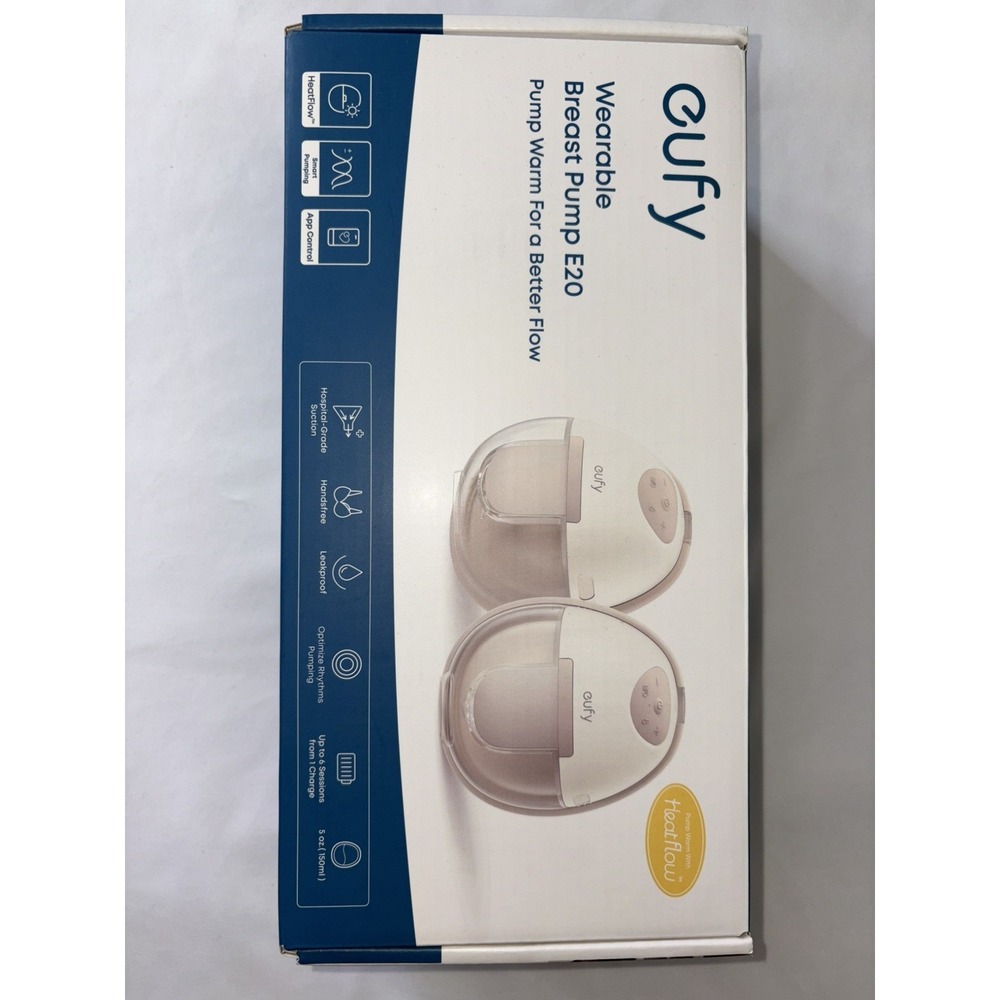 eufy Wearable Electric Breast Pump S1 with Heating Tech App Control Smart Rhythm